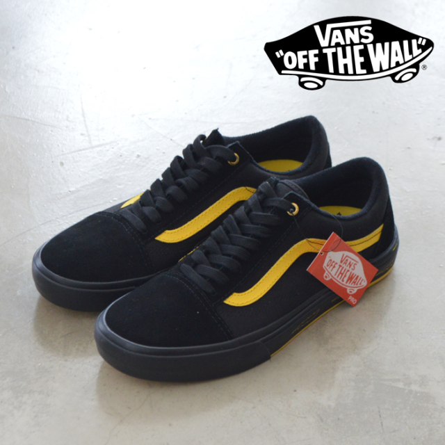 vans old skool pro yellow