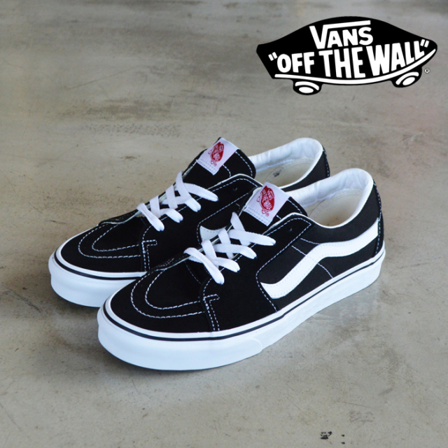 VANS バンズ ヴァンズ 　 　 SK8-LOW (BLACK/TRUE WHITE)　 【VANS スニーカー】【スケートロウ】【VN0A4UUK6BT】【インタープレイ I