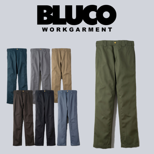 BLUCO (ブルコ)　SLIM WORK PANTS　【パンツ】【135-41-006】【0063】【お取り寄せ商品 キャンセル不可】【2023 FALL&WINTER】　