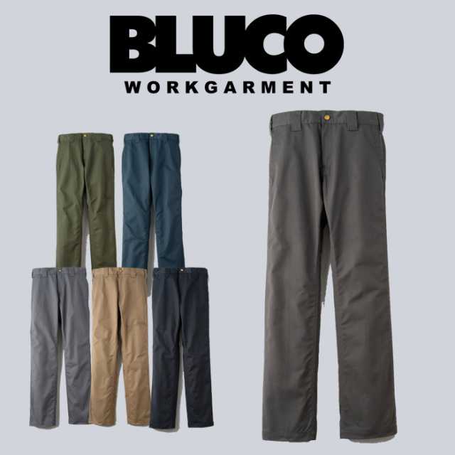 BLUCO (ブルコ)　SLIM WORK PANTS -stretch-　【ワークパンツ ストレッチ】【0063E】【お取り寄せ商品 キャンセル不可】【2023 FALL&