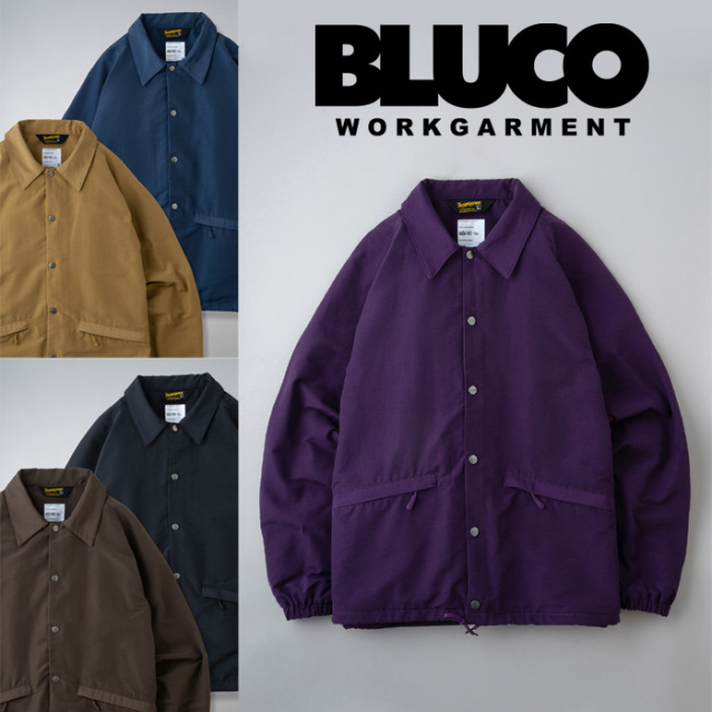 BLUCO (ブルコ)　60/40 COACH JACKET　【コーチジャケット】【131-31-041】【お取り寄せ商品 キャンセル不可】【2023 SPRING&SUMMER
