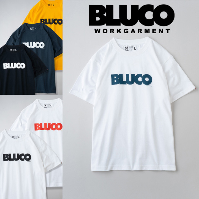 BLUCO (ブルコ)　 PRINT TEE -Logo-　【Tシャツ ロゴT】【1201-3A09】【お取り寄せ商品 キャンセル不可】【2023 SPRING&SUMMER】　