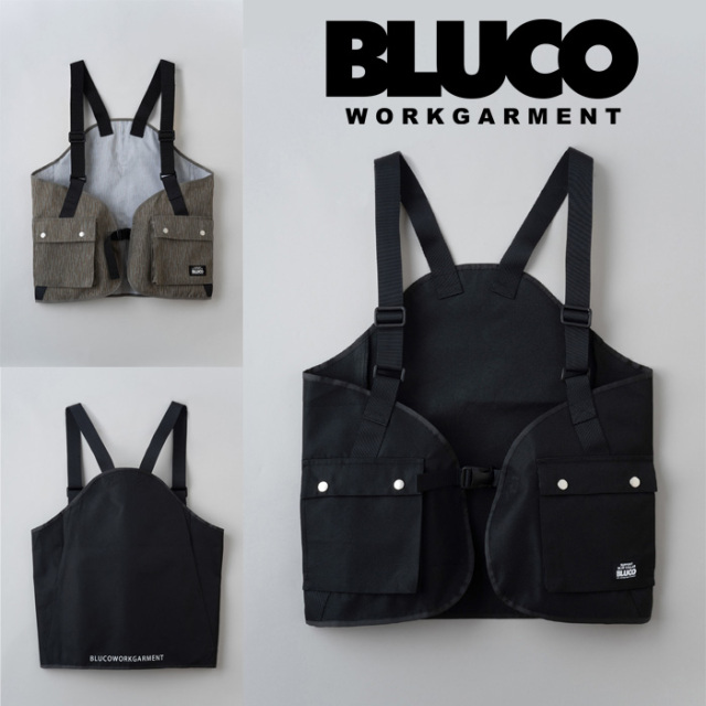 BLUCO (ブルコ)　 UTILITY VEST -Solid-　【ベスト】【1305-3A08】【2023 SPRING&SUMMER新作】　
