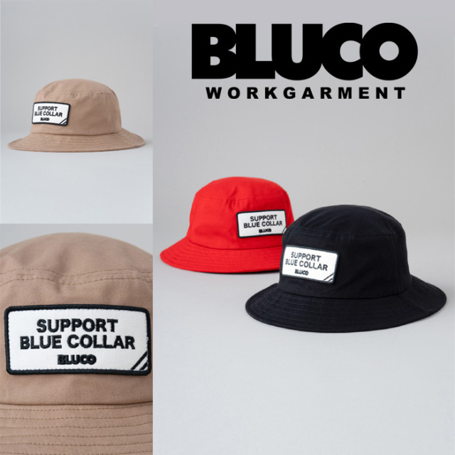 BLUCO (ブルコ)　PATCH HAT　【ハット】【1409-3A04】【131-62-002】【お取り寄せ商品 キャンセル不可】【2023 SPRING&SUMMER】　