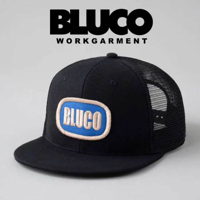 BLUCO (ブルコ)　6-PANEL MESH CAP -PATCH-　【メッシュキャップ】【143-61-025】【2024 SPRING&SUMMER新作】　