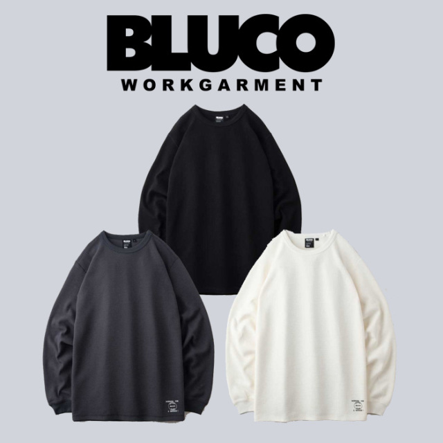 BLUCO (ブルコ)　THERMAL SHIRTS　【サーマルシャツ 長袖】【145-12-014】【お取り寄せ商品 キャンセル不可】【2024 FALL EXHIBITION