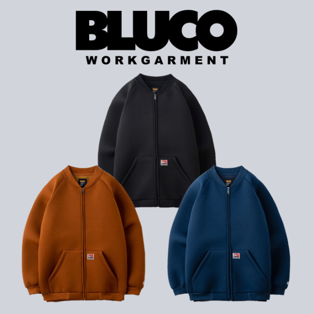 BLUCO (ブルコ)　BONDING KNIT TRACK JACKET 　【トラックジャケット】【145-13-019】【お取り寄せ商品 キャンセル不可】【2024 FALL
