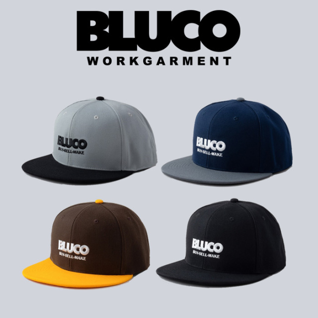 BLUCO (ブルコ)　6-PANEL CAP -LOGO-　【キャップ】【145-61-019】【予約商品 キャンセル不可】【2024 FALL EXHIBITION】　