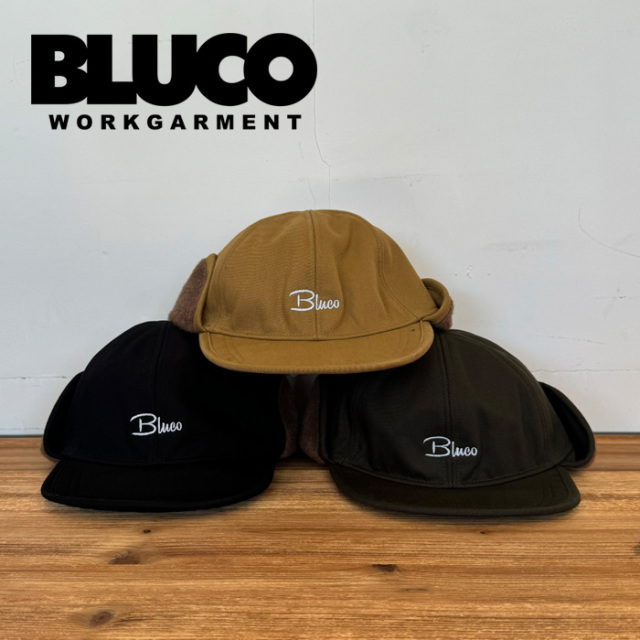 BLUCO (ブルコ)　EAR FLAP CAP　【キャップ】【147-61-022】【2024 WINTER 新作】　