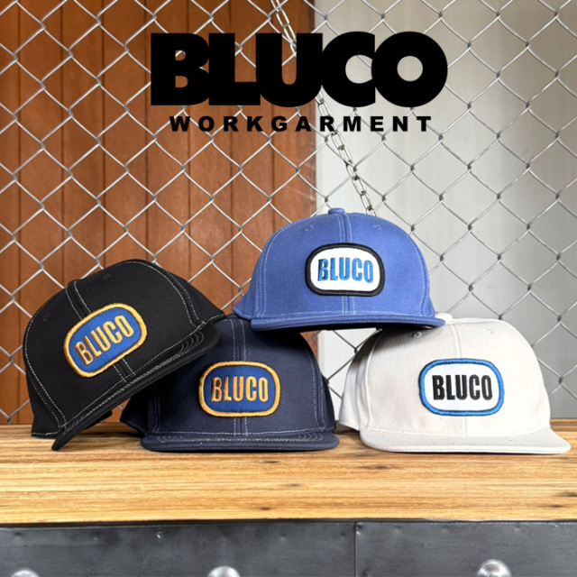 BLUCO (ブルコ)　6-PANELキャンバスキャップ -Oval-　【キャップ 帽子】【161-61-045】【お取り寄せ キャンセル不可】
