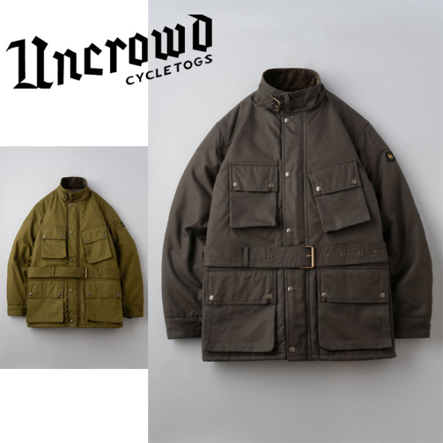 UNCROWD(アンクラウド)　ISDE COAT　【コート】【235-34-007】【お取り寄せ商品 キャンセル不可】【2023 FALL&WINTER】【BLUCO ブル