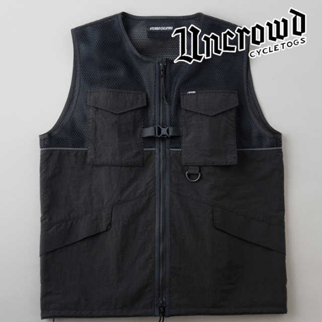 UNCROWD(アンクラウド)　MESH VEST　【メッシュ ベスト】【243-35-002】【2024 SPRING&SUMMER新作】【BLUCO ブルコ】　