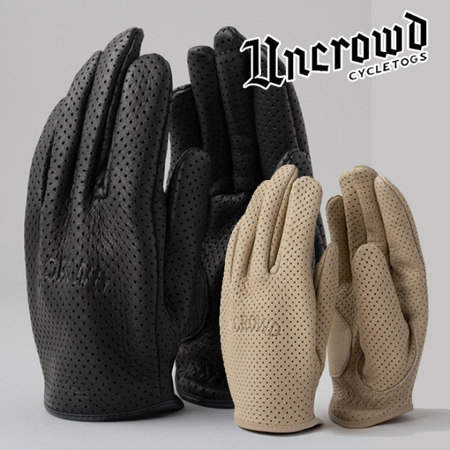 UNCROWD(アンクラウド)　MCG SHORT MESH GLOVE 　【グローブ】【243-66-001】【お取り寄せ商品 キャンセル不可】【2024 SPRING&SUMME