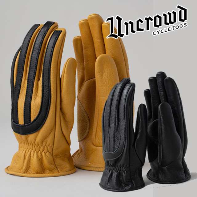 UNCROWD(アンクラウド)　VINTAGE MX GLOVE 　【グローブ】【243-66-002】【2024 SPRING&SUMMER新作】【BLUCO ブルコ】　