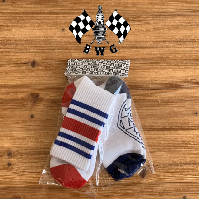 B.W.G　MIDDLE SOCKS SET　【ソックス 靴下】【新作 即発送可能】【BLUCO ブルコ】　