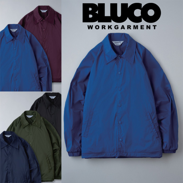BLUCO (ブルコ)　STANDARD COACH JACKET　【コーチジャケット】【 OL-050-022】【即発送可能 定番人気】　