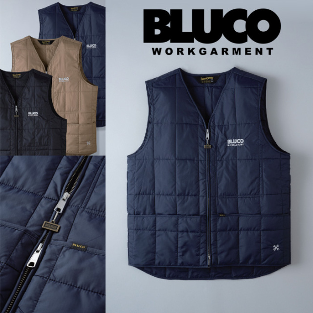 BLUCO (ブルコ)　 V-VEST 　【ベスト】【 OL-058-022】【お取り寄せ商品 キャンセル不可】　