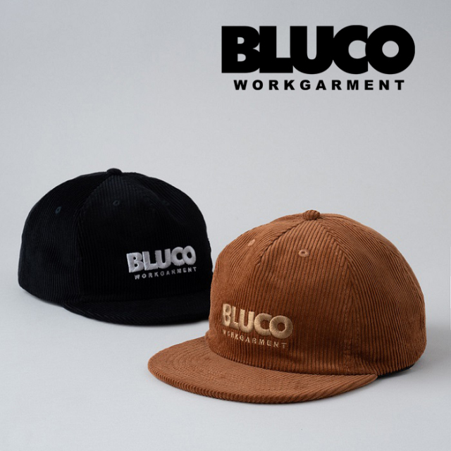 BLUCO (ブルコ)　 CORDUROY CAP -LOGO- 　【キャップ】【 OL-603-022】【お取り寄せ商品 キャンセル不可】　