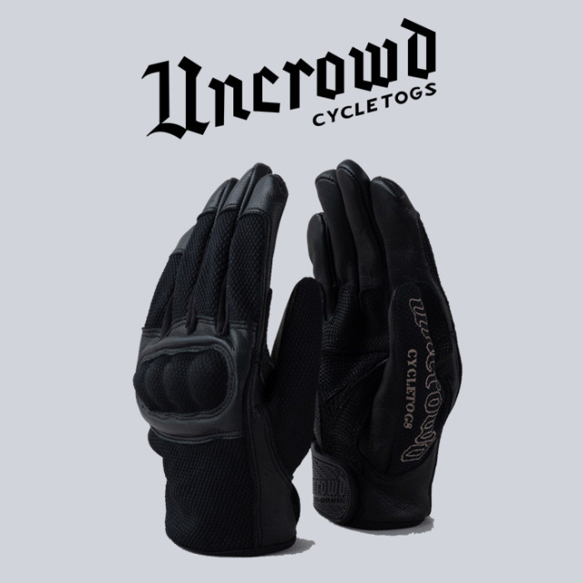 UNCROWD(アンクラウド)　KNUCKLE MESH GLOVE　【グローブ 手袋】【UC-111-022】【お取り寄せ キャンセル不可】【BLUCO ブルコ】　