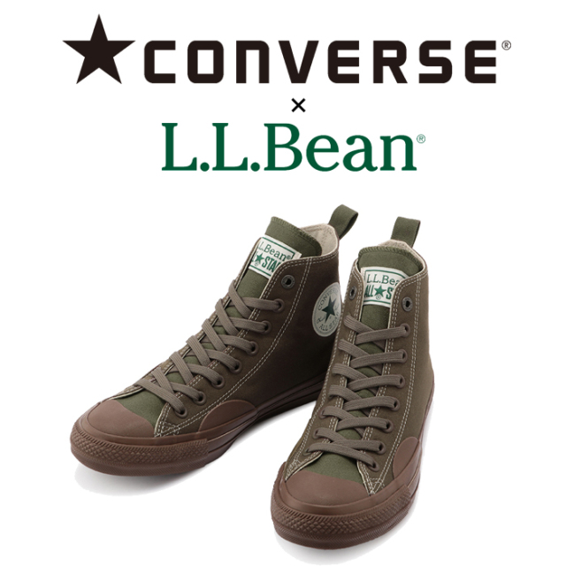 CONVERSE (コンバース)　 ALL STAR 100 L.L.Bean HI　【スニーカー コンバース】【キャンバス オールスター  ハイカット】【CHUCK TA
