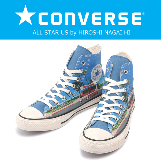 CONVERSE (コンバース)　 ALL STAR US HIROSHI NAGAI HI　オールスター US ヒロシ ナガイ HI　【スニーカー コンバース】【キャンバ