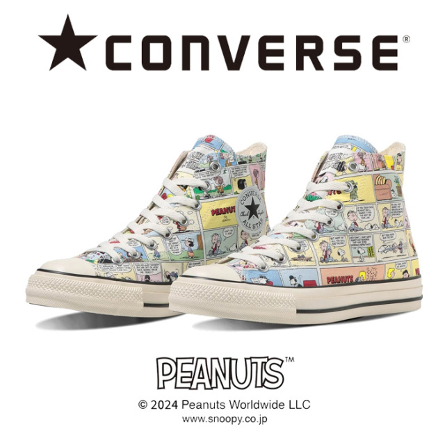 【SALE30%OFF】　CONVERSE (コンバース)　 ALL STAR PEANUTS CP HI　ピーナッツ CP HI　【スニーカー コンバース キャンバス オール