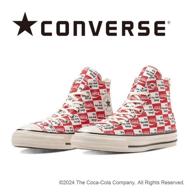 【SALE30%OFF】　CONVERSE (コンバース)　 ALL STAR US Coca-Cola CK HI　オールスター　ＵＳ　コカ・コーラ　【スニーカー コンバー