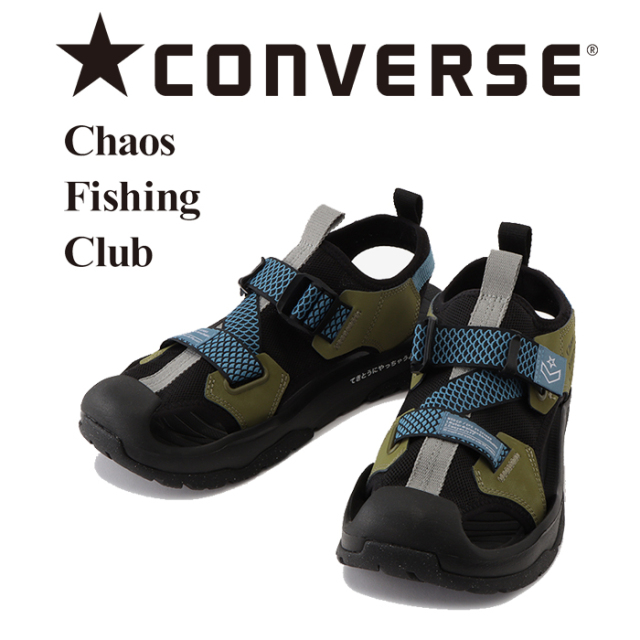 CONVERSE (コンバース)　MSD CP / CFC　キャンピングサプライ Chaos Fishing Club　【サンダル コンバース】【 キャンピングサプライ