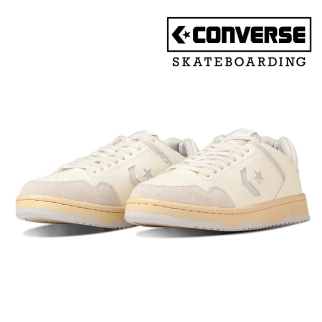【SALE30%OFF】　CONVERSE SKATEBOADING (コンバース スケートボーディング)　 WEAPON SK OX 　【スニーカー コンバース】【ホワイト