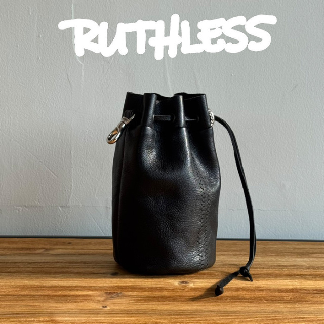RUTHLESS (ルースレス)　bad Ass medicine bag [cowhide】　【レザー バッグ 】