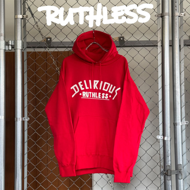RUTHLESS (ルースレス)　DeLiRiOus HOODIE 　【プルオーバーパーカー】br>