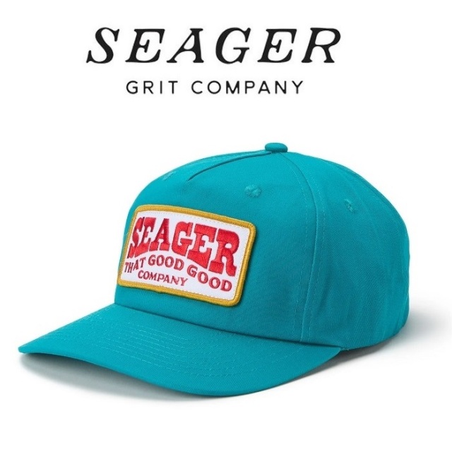 SEAGER(シーガー)　Good Good Snapback (TEAL)　【キャップ 帽子】【シーガー キャップ】【定番 人気 シンプル アウトドア サーフィ