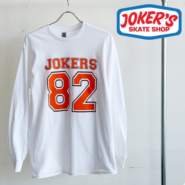 JOKERS SKATE SHOP (ジョーカーズスケートショップ)　82 L/S TEE　【Tシャツ ロンT プリント人気 カリフォルニア】