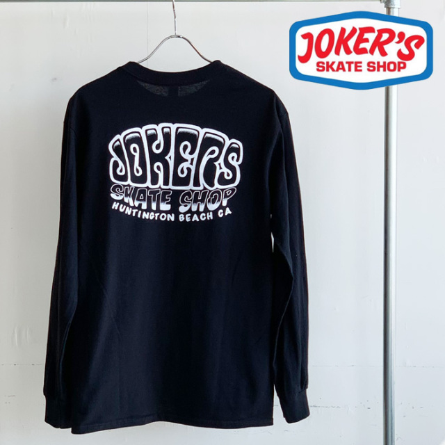 JOKERS SKATE SHOP (ジョーカーズスケートショップ)　SKATE SHOP L/S TEE　【Tシャツ ロンT プリント人気 カリフォルニア】