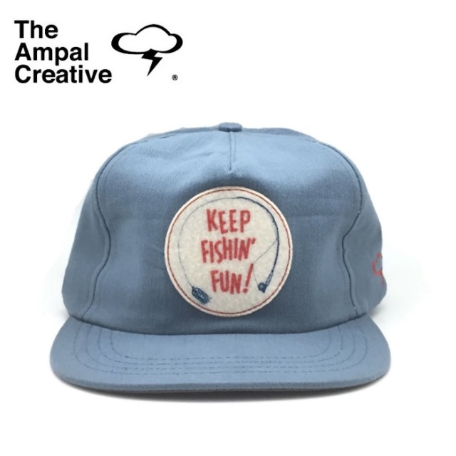 THE AMPAL CREATIVE (ザ・アンパル クリエイティブ)　KEEP FISHIN' FUN Strapback S70　【キャップ 帽子 定番 人気 カリフォルニア M