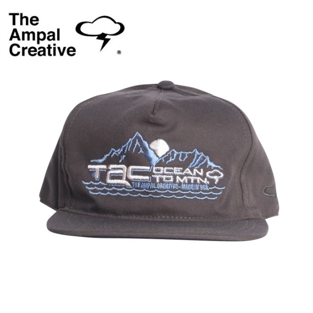 THE AMPAL CREATIVE (ザ・アンパル クリエイティブ)　OCEAN TO MOUNTAIN DK.GREEN Strapback S162　【キャップ 帽子 定番 人気 カリ