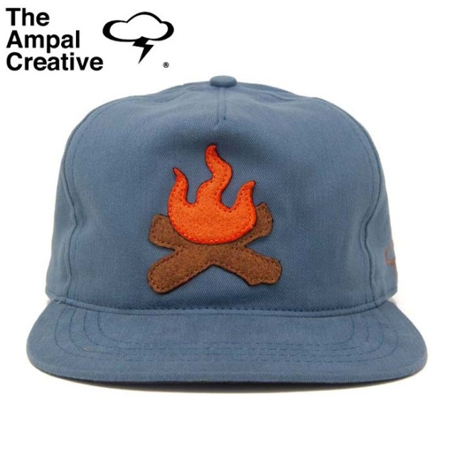 THE AMPAL CREATIVE (ザ・アンパル クリエイティブ)　CAMPFIRE Strapback　【キャップ 帽子 定番 人気 カリフォルニア MADE IN USA】