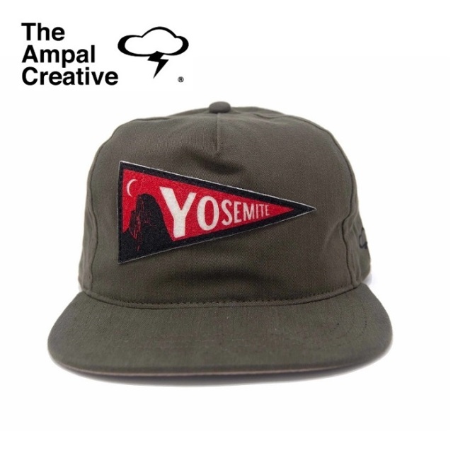 THE AMPAL CREATIVE (ザ・アンパル クリエイティブ)　YOSEMITE NIGHT Pennant Strapback S148　【キャップ 帽子 定番 人気 カリフォ