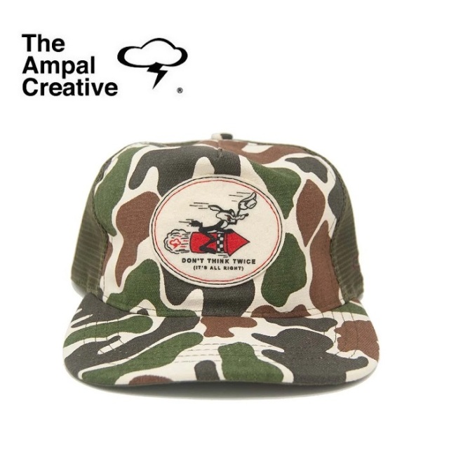 THE AMPAL CREATIVE (ザ・アンパル クリエイティブ)　DON'T THINK TWICE - Camo Snapback 　【キャップ 帽子 定番 人気 カリフォルニ