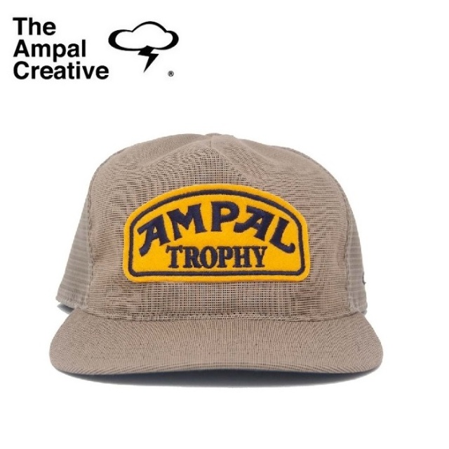 THE AMPAL CREATIVE (ザ・アンパル クリエイティブ)　AMPAL TROPHY - Trucker cap S209　【キャップ 帽子 定番 人気 カリフォルニア 