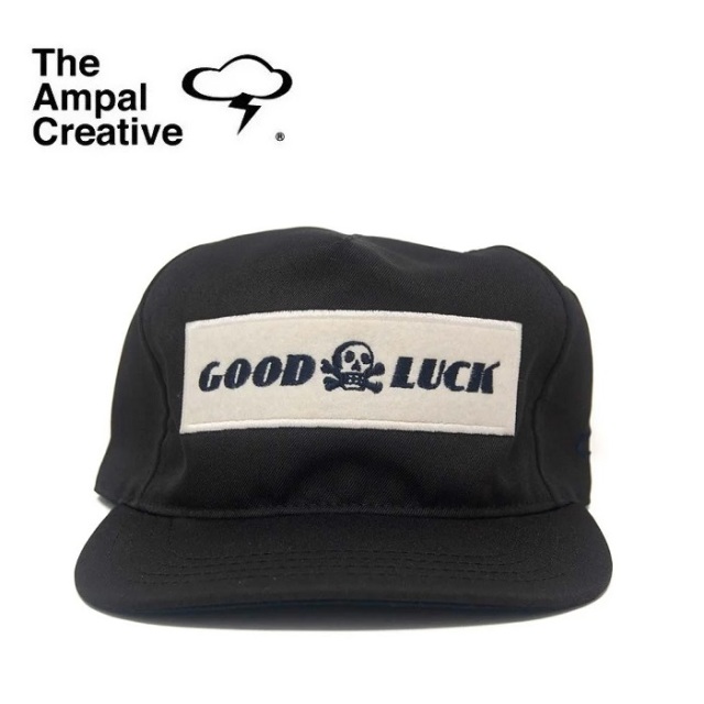 THE AMPAL CREATIVE (ザ・アンパル クリエイティブ)　GOOD LUCK Snapback - Black　【キャップ 帽子 定番 人気 カリフォルニア MADE 