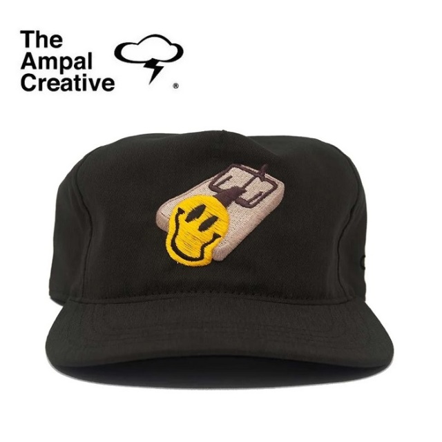 THE AMPAL CREATIVE (ザ・アンパル クリエイティブ)　PURSUIT OF HAPPINESS Black - Snapback　【キャップ 帽子 定番 人気 カリフォ