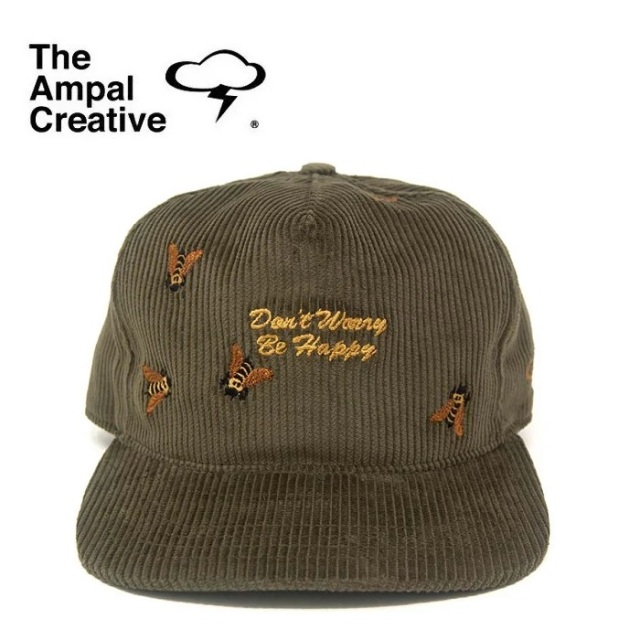 THE AMPAL CREATIVE (ザ・アンパル クリエイティブ)　DON'T WORRY Snapback　【キャップ 帽子 定番 人気 カリフォルニア MADE IN USA