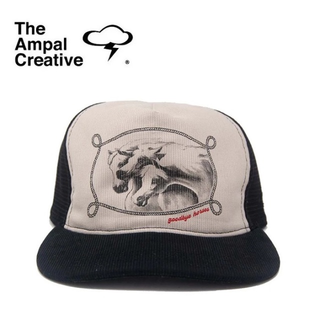 THE AMPAL CREATIVE (ザ・アンパル クリエイティブ)　GOODBYE HORSES TRUCKER - Snapback　【キャップ 帽子 定番 人気 カリフォルニ