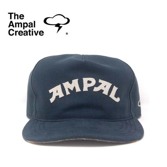 THE AMPAL CREATIVE (ザ・アンパル クリエイティブ)　CAM-PAL Snapback Navy　【キャップ 帽子 定番 人気 カリフォルニア MADE IN US