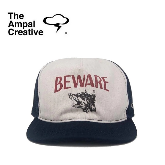 THE AMPAL CREATIVE (ザ・アンパル クリエイティブ)　BEWARE Trucker - Snapback Cap　【キャップ 帽子 定番 人気 カリフォルニア MA