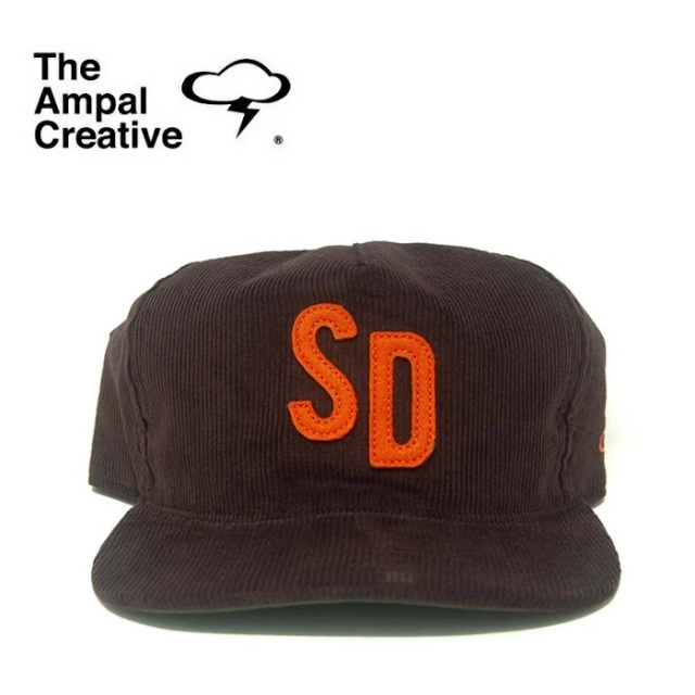 THE AMPAL CREATIVE (ザ・アンパル クリエイティブ)　SD CITY Snapback Cap　【キャップ 帽子 定番 人気 カリフォルニア MADE IN USA