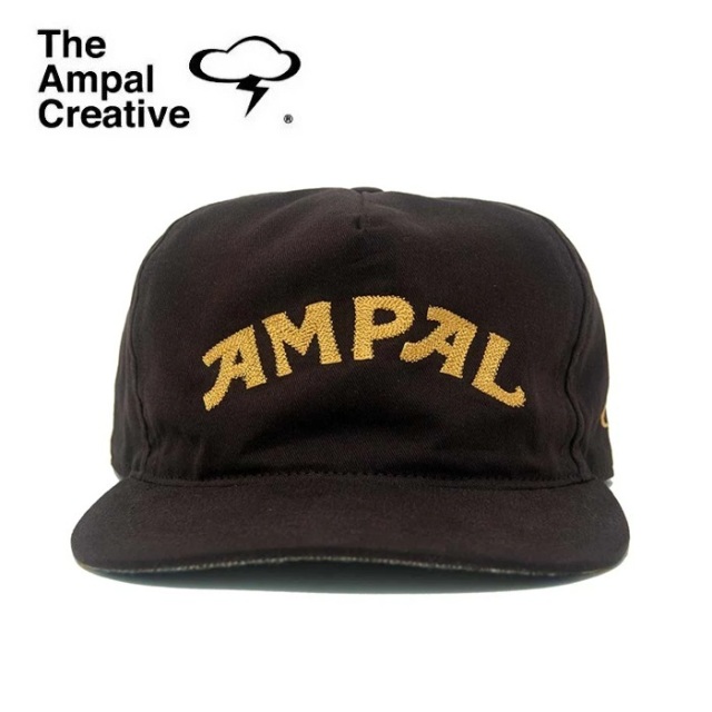 THE AMPAL CREATIVE (ザ・アンパル クリエイティブ)　CAM-PAL Snapback Brown　【キャップ 帽子 定番 人気 カリフォルニア MADE IN U