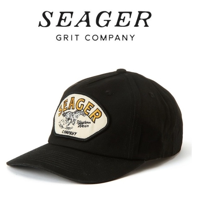 SEAGER(シーガー)　HERITAGE COTTON SNAPBACK　【キャップ 帽子】【シーガー キャップ】【定番 人気 シンプル アウトドア サーフィン