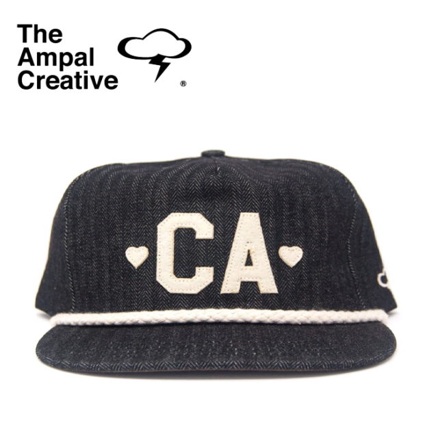 THE AMPAL CREATIVE (ザ・アンパル クリエイティブ)　CA Strapback S101　【キャップ 帽子 定番 人気 カリフォルニア MADE IN USA】